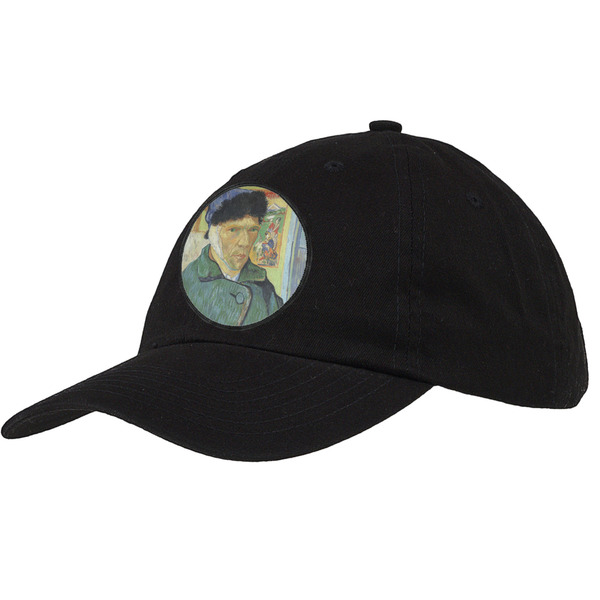 Custom Van Gogh's Self Portrait with Bandaged Ear Baseball Cap - Black