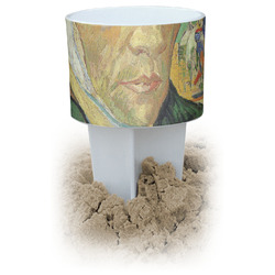 Van Gogh's Self Portrait with Bandaged Ear Beach Spiker Drink Holder