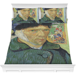 Van Gogh's Self Portrait with Bandaged Ear Comforter Set - Full / Queen