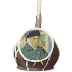 Van Gogh's Self Portrait with Bandaged Ear Printed Cake Pops