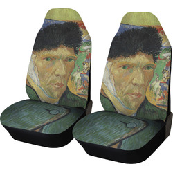 Van Gogh's Self Portrait with Bandaged Ear Car Seat Covers (Set of Two)