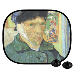 Van Gogh's Self Portrait with Bandaged Ear Car Side Window Sun Shade