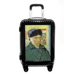 Van Gogh's Self Portrait with Bandaged Ear Carry On Hard Shell Suitcase