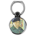 Van Gogh's Self Portrait with Bandaged Ear Cell Phone Ring Stand & Holder