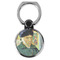 Van Gogh's Self Portrait with Bandaged Ear Cell Phone Ring Stand & Holder - Front (Open)