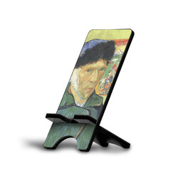Van Gogh's Self Portrait with Bandaged Ear Cell Phone Stand (Large)
