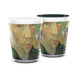 Van Gogh's Self Portrait with Bandaged Ear Ceramic Shot Glass - 1.5 oz