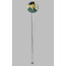 Van Gogh's Self Portrait with Bandaged Ear Clear Plastic 7" Stir Stick - Round - Single Stick