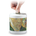 Van Gogh's Self Portrait with Bandaged Ear Coin Bank