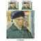 Van Gogh's Self Portrait with Bandaged Ear Comforter Set - Queen - Approval