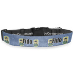 Van Gogh's Self Portrait with Bandaged Ear Deluxe Dog Collar - Double Extra Large (20.5" to 35")