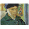 Van Gogh's Self Portrait with Bandaged Ear Dog Food Mat - Medium without bowls