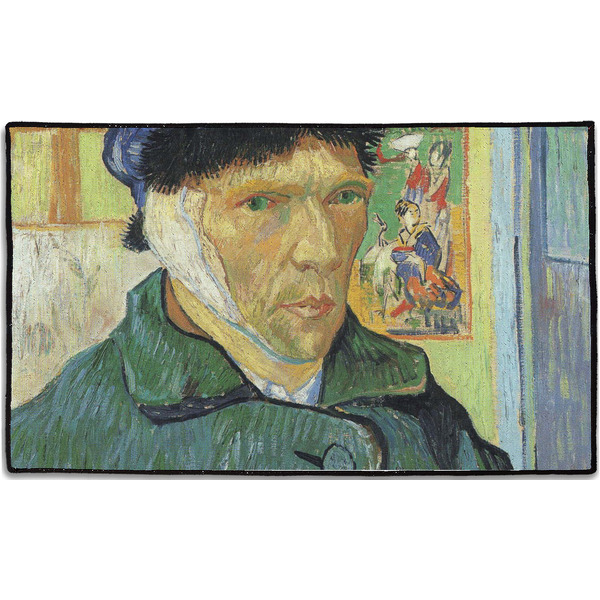 Custom Van Gogh's Self Portrait with Bandaged Ear Door Mat - 60"x36"