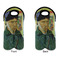 Van Gogh's Self Portrait with Bandaged Ear Double Wine Tote - Front & Back