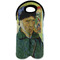 Van Gogh's Self Portrait with Bandaged Ear Double Wine Tote - Front