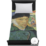 Van Gogh's Self Portrait with Bandaged Ear Duvet Cover - Twin