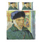 Van Gogh's Self Portrait with Bandaged Ear Duvet cover Set - Queen - Alt Approval