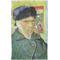 Van Gogh's Self Portrait with Bandaged Ear Finger Tip Towel - Full Print - Approval