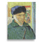 Van Gogh's Self Portrait with Bandaged Ear Garden Flags - Large - Double Sided - BACK