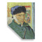 Van Gogh's Self Portrait with Bandaged Ear Garden Flags - Large - Double Sided - FRONT FOLDED