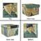 Van Gogh's Self Portrait with Bandaged Ear Gift Boxes with Lid - Canvas Wrapped - Large - Approval