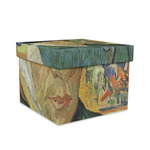 Van Gogh's Self Portrait with Bandaged Ear Gift Box with Lid - Canvas Wrapped - Large