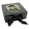 Van Gogh's Self Portrait with Bandaged Ear Gift Boxes with Magnetic Lid - Black - Front (angle)