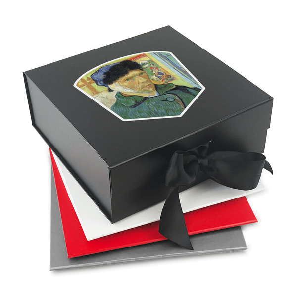 Custom Van Gogh's Self Portrait with Bandaged Ear Gift Box with Magnetic Lid