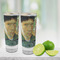 Van Gogh's Self Portrait with Bandaged Ear Glass Shot Glass - 2oz - Lifestyle