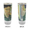 Van Gogh's Self Portrait with Bandaged Ear Glass Shot Glass - 2oz - Single - Front & Back