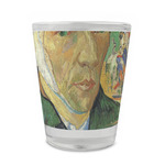 Van Gogh's Self Portrait with Bandaged Ear Glass Shot Glass - 1.5 oz - Single