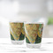 Van Gogh's Self Portrait with Bandaged Ear Glass Shot Glass - Standard - Lifestyle