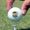 Van Gogh's Self Portrait with Bandaged Ear Golf Ball - Branded - Hand