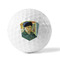 Van Gogh's Self Portrait with Bandaged Ear Golf Balls - Generic - Set of 3 - FRONT