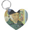 Van Gogh's Self Portrait with Bandaged Ear Heart Keychain (Personalized)