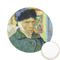 Van Gogh's Self Portrait with Bandaged Ear Icing Circle - Small - Front