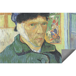 Van Gogh's Self Portrait with Bandaged Ear Indoor / Outdoor Rug - 5'x8'