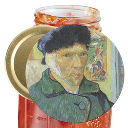 Van Gogh's Self Portrait with Bandaged Ear Jar Opener