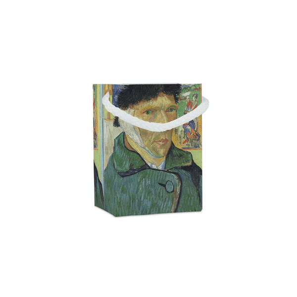 Custom Van Gogh's Self Portrait with Bandaged Ear Jewelry Gift Bags - Matte