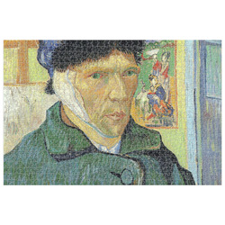 Van Gogh's Self Portrait with Bandaged Ear Jigsaw Puzzle - 1000-piece