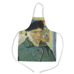 Van Gogh's Self Portrait with Bandaged Ear Kid's Apron - Medium