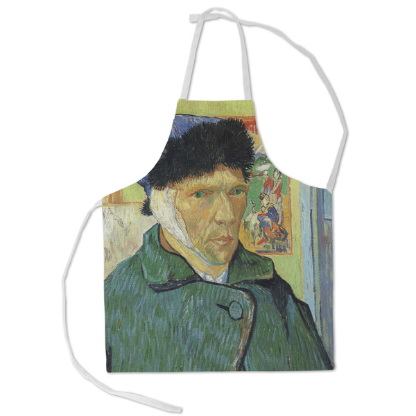 Custom Van Gogh's Self Portrait with Bandaged Ear Kid's Apron - Small