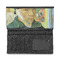 Van Gogh's Self Portrait with Bandaged Ear Ladies Wallet - Half Way Open