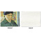 Van Gogh's Self Portrait with Bandaged Ear Linen Placemat - APPROVAL Single (single sided)