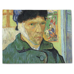 Van Gogh's Self Portrait with Bandaged Ear Single-Sided Linen Placemat - Single