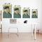 Van Gogh's Self Portrait with Bandaged Ear Matte Poster - Sizes