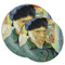 Van Gogh's Self Portrait with Bandaged Ear Melamine Plates - PARENT/MAIN