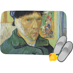 Van Gogh's Self Portrait with Bandaged Ear Memory Foam Bath Mat