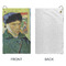 Van Gogh's Self Portrait with Bandaged Ear Microfiber Golf Towels - Small - Approval