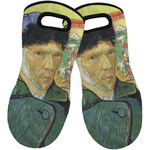 Van Gogh's Self Portrait with Bandaged Ear Neoprene Oven Mitts - Set of 2